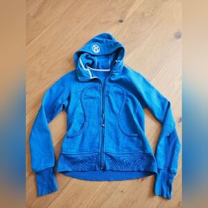 Lululemon Scuba Zip Up Hoodie, Blue